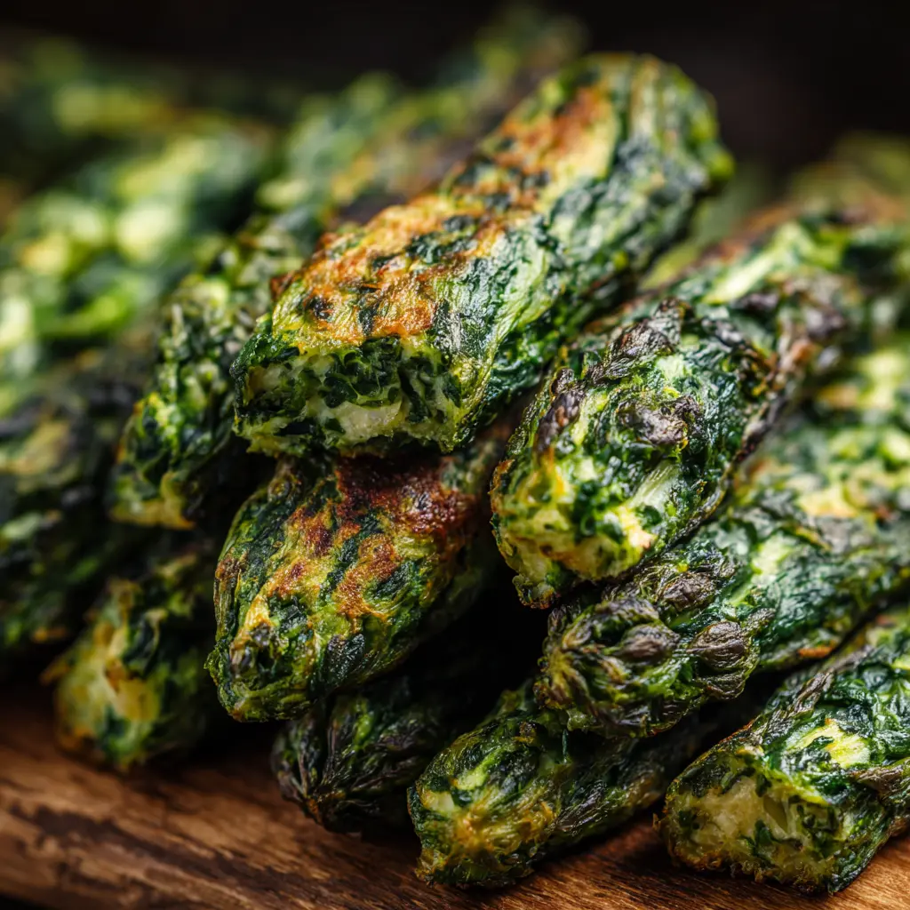 Bastones de Espinaca