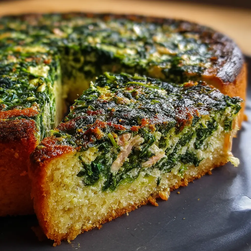 Tarta de espinaca y ricota