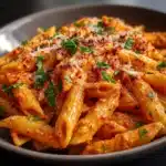 Penne Rigate en Salsa Rosa