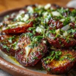 Papas asadas con tomillo y ajo sin sal