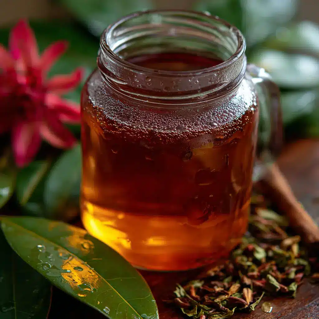 Agua de Jamaica, Canela y Laurel