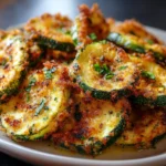 Aros de zucchini en freidora de aire