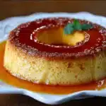 Flan casero con tres ingredientes y pocos minutos de cocción