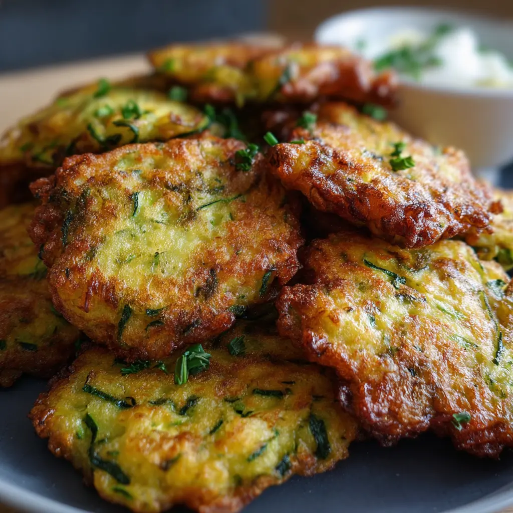 Buñuelos de zucchini