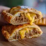 Empanada de Hamburguesa con Queso