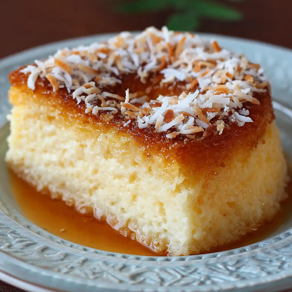 Pastel de Coco Cremoso