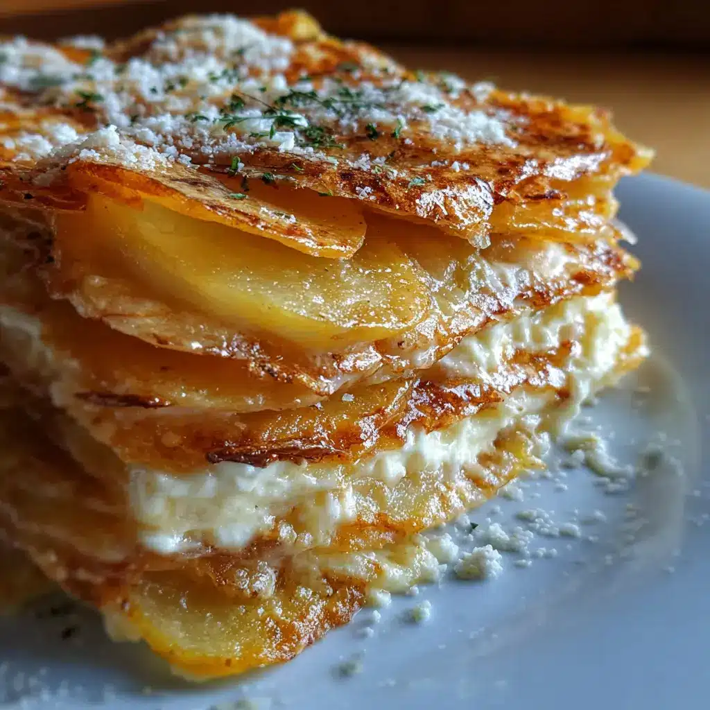 Milhojas de Papa en Freidora de Aire