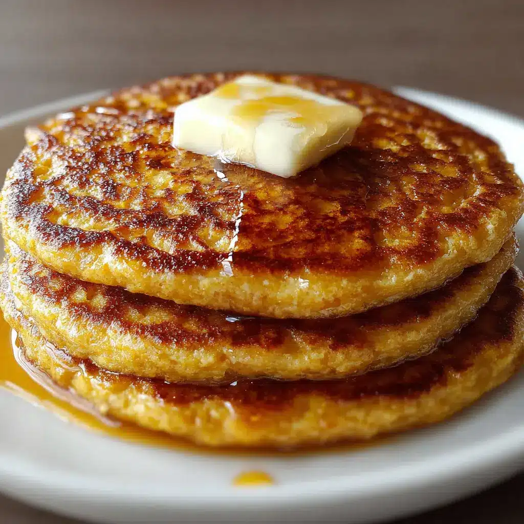 Pancakes salados de garbanzo