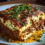 Lasaña de Carne Molida