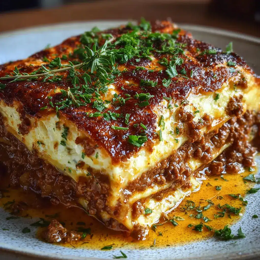 Lasaña de Carne Molida