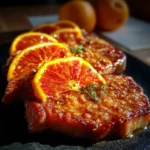 Chuletas de Res a la Naranja