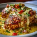Pechuga de Pollo en Salsa de Queso