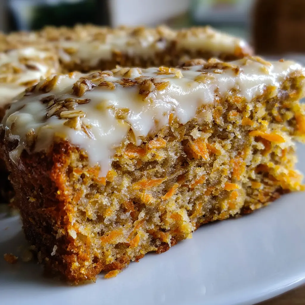 Pastel de Zanahoria con Avena