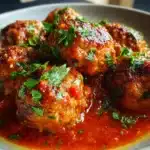 Albóndigas en salsa roja