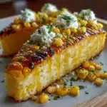 Pastel Imposible de Elote y Queso