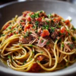 Espaguetis con Atún