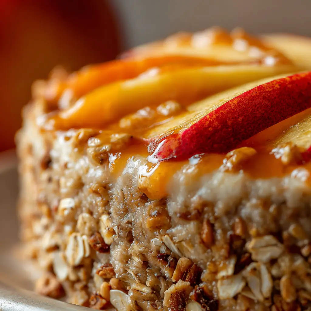 Pastel Saludable de Avena, Manzana y Zanahoria