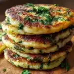 Tortitas de Papa y Espinaca