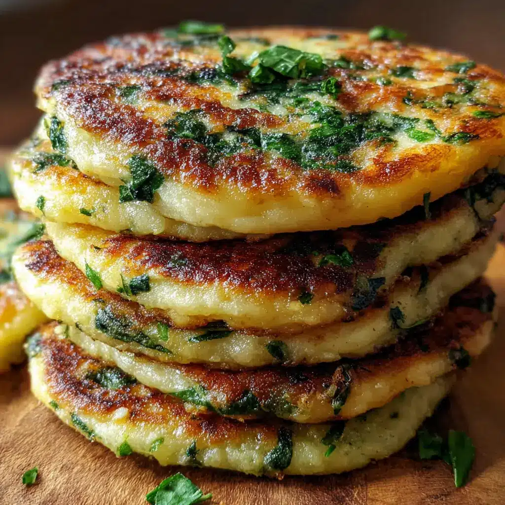 Tortitas de Papa y Espinaca