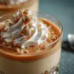 Mousse de dulce de leche fácil