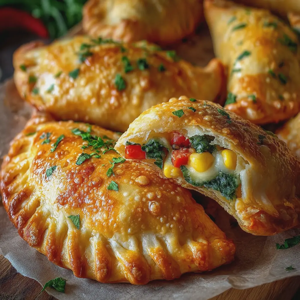 Empanadas de Vegetales y Queso