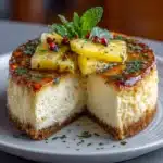 CHEESECAKE DE PIÑA