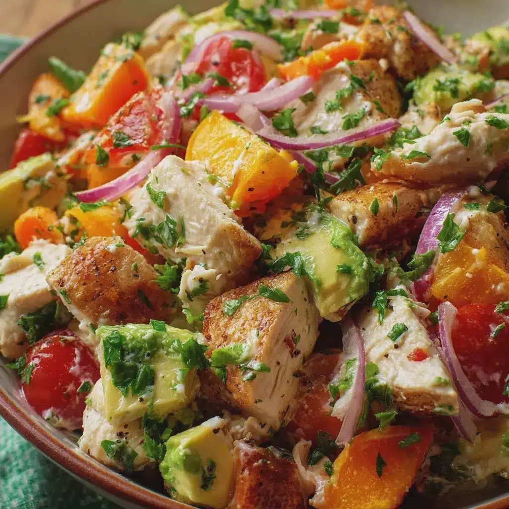 Ensalada fría de Pollo