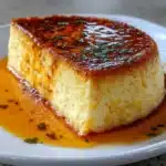 FLAN CREMOSO DE ELOTE CON QUESO 🧀🌽🍮