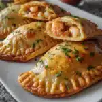 Empanadillas rellenas de camarones con queso