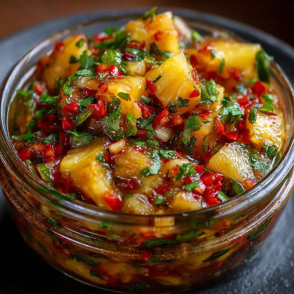 Salsa Tatemada de Piña