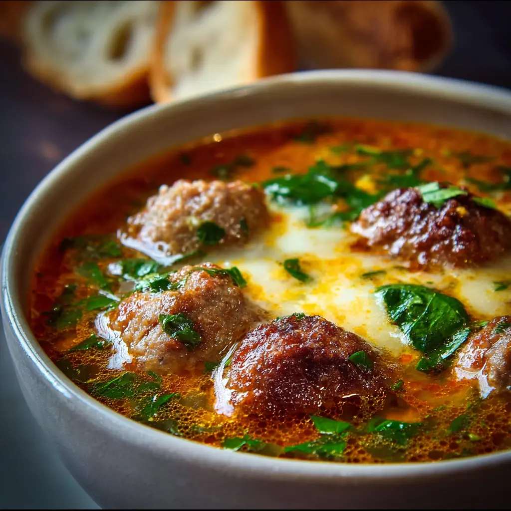 Sopa de Albóndigas