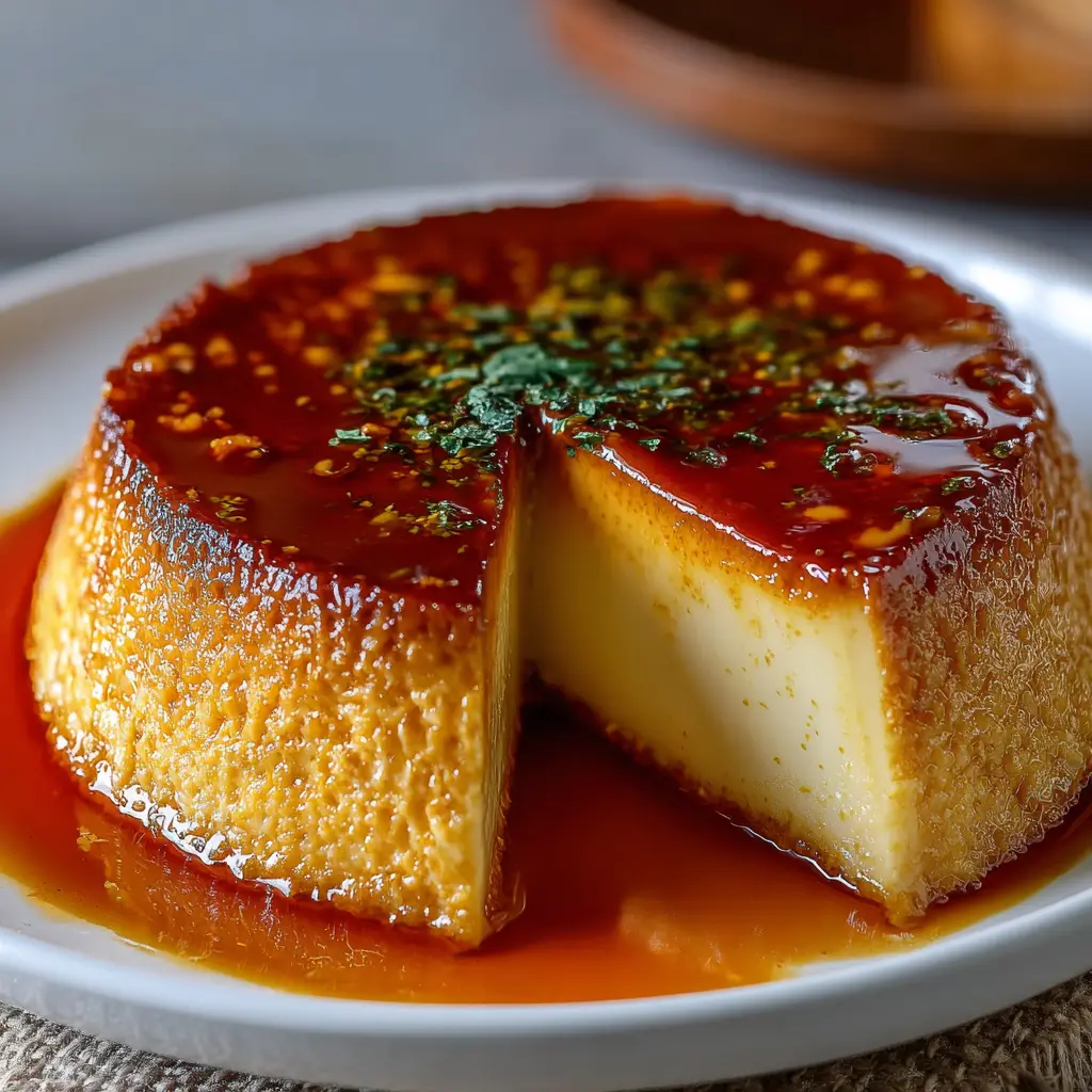 FLAN DE CAFÉ CREMOSO