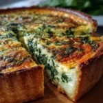 Quiche Elegante de Ricotta y Espinacas