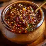 Salsa macha tradicional