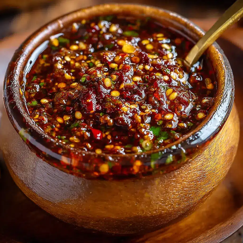 Salsa macha tradicional