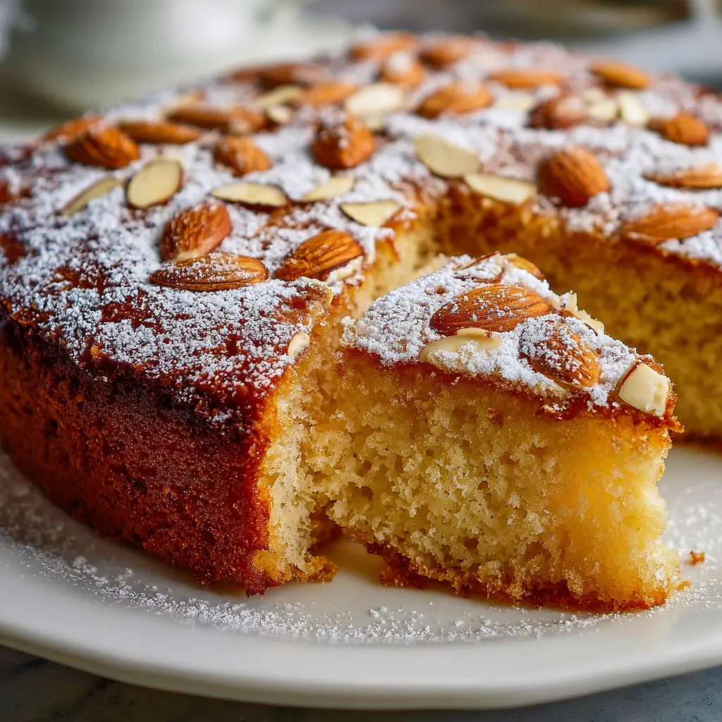Pastel de Almendras Saludable