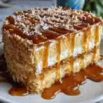 Torta matera con Coco y Dulce de leche bien casera