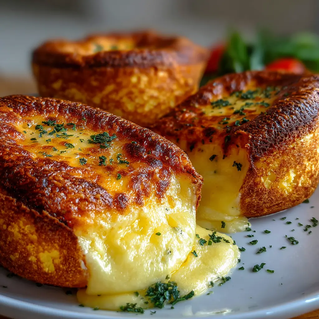 Magdalenas al Horno Rellenas de Queso