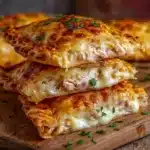 Empanada Fácil de Pollo y Queso