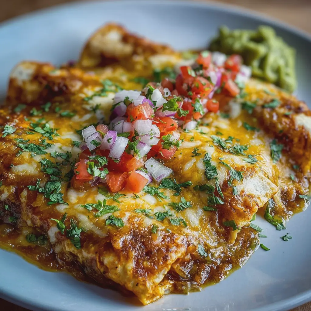 ENCHILADAS SUIZAS CON SABOR DE CASA
