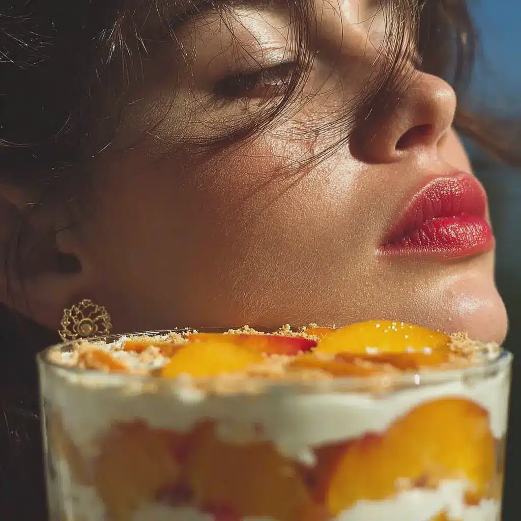 Así se prepara Carlota de durazno muy Fácil🍑