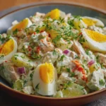 Ensalada Cremosa Alta en Proteína con Sabor Casero