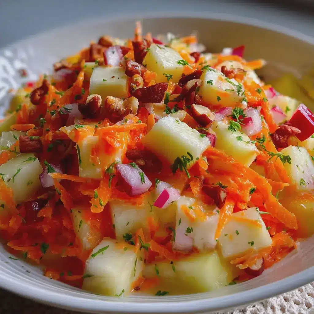 ENSALADA DE ZANAHORIA CON MANZANA 🍏🥕