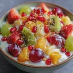 Ensalada de Frutas con Yogurt 🥝🍇