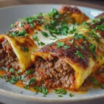 Canelones de Carne Picada