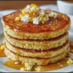 Pancakes de Elotes Dulces