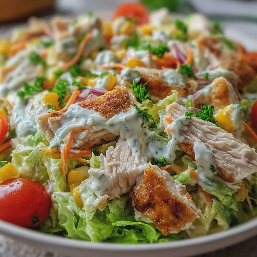 ENSALADA DE POLLO 😋