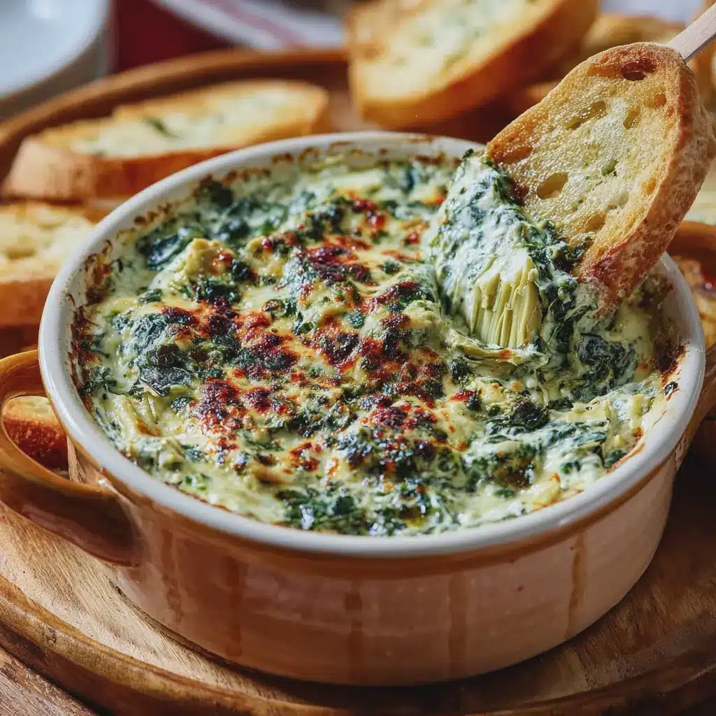 Dip de Espinacas y Alcachofas