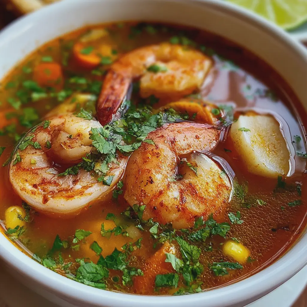 CALDO DE CAMARÓN 😋