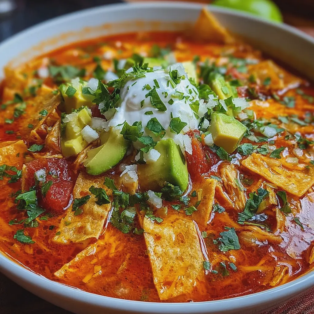 SOPA DE TORTILLA MEXICANA 😋